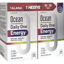 Orzax Ocean Daily One Energy 30+30 Tablet - 1 Alana 1 Hediye 850081345091
