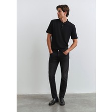 Mavi Jake Lux Black Antrasit Gabardin Pantolon 0042286544