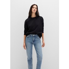 Mavi Bisiklet Yaka siyah Sweatshirt 1S10390-900