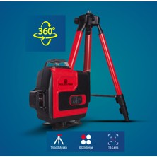 Solestar Tripod Ayaklı Lazer Metre (STR-1899)