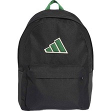 Adidas Ess Logo Bp Blackgreen Unisex Siyah Sırt Çantası