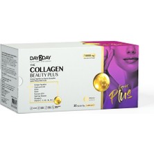 DAY2DAY The Collagen Beauty Plus 10.000MG Mango Aromalı Takviye Edici Gıda 30 x 40 ml