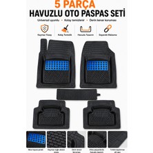 Fuhe Rover 220 (2000-2000) 5 Parça Universal Havuzlu Oto Paspas Seti Mavi
