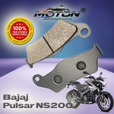 Moton Bajaj Pulsar NS200 %100 Uyumlu, Yüksek Kaliteli Ön Disk Fren Balatası