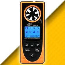Sevgift Benetech GM8910 Çok Fonksiyonlu Dijital Hava Hızı Ölçer