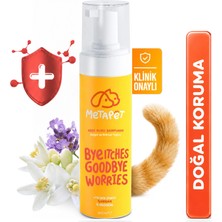 Metapet Kedi Kuru Şampuan 200 ml Çevre Dostu Metal Malzeme ile Hassas Cilt Uyumlu Temizlik