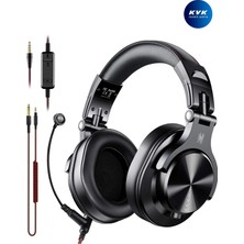 OneOdio A71D Kablolu Oyuncu Kulaklığı - Çağrı Merkezi - Çıkartılabilir Mikrofonlu, PS4/PS5/Xbox/PC Uyumlu