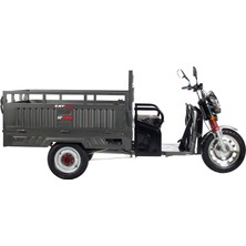 Stmax GF5000 3 Tekerli Kasalı Elektrikli Moped - Gri