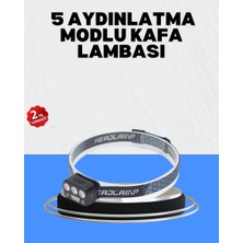 Uslucan Alışveriş Gece Koşusu Için LED Kafa Lambası El Sensörlü