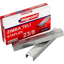 Bigpoint Zımba Teli No:23/8 10'lu Kutu 1.000 Adet Paslanmaz Bakır Kaplama Sarf Malzeme