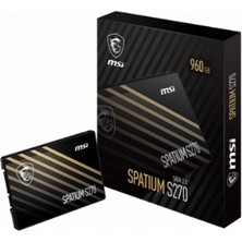 MSI 240GB Msı SSD Spatıum S270 Sata 2.5 500/400MB/S