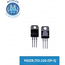 P60ZB (TO-220-ZİP-3) (1 Adet) Oto Beyin Tamir Entegreleri Merkan Elektronik