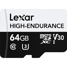 Happy Trend Lexar High Endurance 64GB Micro Sd 100MB V30 4K Hafıza Kartı