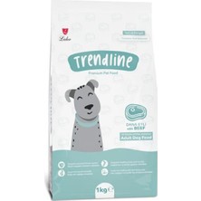 Trendline 1 kg Yetişkin Köpek Maması Biftek Aromalı İşlenmiş Hayvansal Protein İçerir