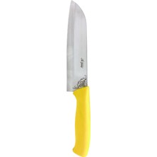 Aryıldız Santoku Bıçak Sarı Saplı