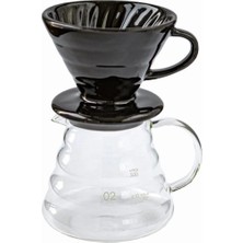 Artukbey Kahve Demleme Tanışma Seti Siyah 600 ml