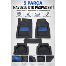Beny Store Tofaş Kartal (1985-2004) 5 Parça Universal Derin Havuzlu Hasırlı Oto Paspas Seti Mavi