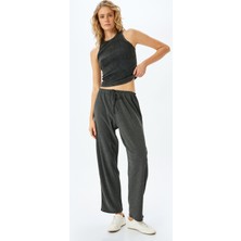 Koton Beli Bağlamalı Rahat Kesim Eşofman Pantolon