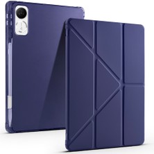 HTstore Honor Pad V9 Kılıf Zore Tri Folding Kalem Bölmeli Standlı Kılıf