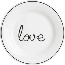 Porland Hope Love Düz Tabak 17 cm 04LFH000391