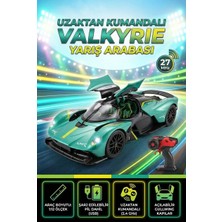 Farbu Oyuncak Aston Martin Valkyrie R/C Uzaktan Kumandalı Yarış Arabası - 1:12 Ölçek Açılabilir Kapılı Model