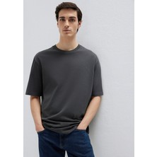 Mavi Antrasit Basic Tişört 0611924-70092