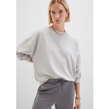 Mavi Soft-Premium Gri (TENCEL™) Modal Karışımlı Sweatshirt 168837-70074