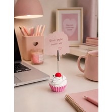Mithbox Sevimli Cupcake Tatlı Fotoğraf Not Tutacağı Notluk Not Tutucu