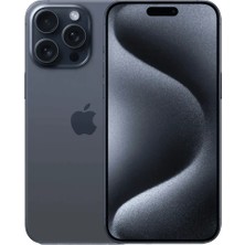 Apple Yenilenmiş iPhone 15 Pro 128 GB - Mavi Titanyum - A Kalite