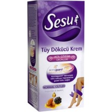 Sesu Tüy Dökücü Krem 150 ml Böğürtlen&Badem Aromaguard Teknolojisi ile Normal Ciltler İçin