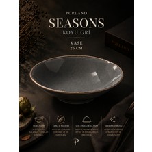 Porland Seasons Kase 26 cm Büyük Servis Salata Makarna Sunum Kasesi