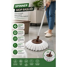Safir 2'li Mikrofiber Mop Başlığı & Yüksek Emicilik ve Çizmez Yüzey Temizliği