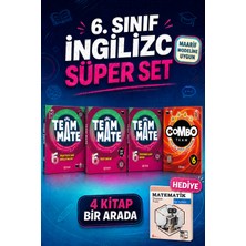 Belirtilmemiş 6.sınıf Team Mate Practice Book + Vocabulary Book + Test Book+ Combo Set (Metematik Yaprak Test Hediyeli)