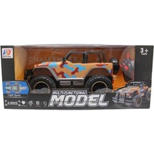 Ctoy Işıklı ve Sesli  Uzaktan Kumandalı Buharlı Safari Araç CTOY-W300-4