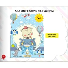 Atak Yayıncılık Ürün Kodu:111 Karne Kabı Kılıfı 10 Adet Karışık Renkli Normal Ölçü Eğitim Ürünü Erkekler İçin