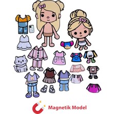 Tocaboca Toca Boca Sisters Yellow Kıyafet Giydirme Seti