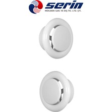 Q150 Gemici Anemostad – Ayarlanabilir Yuvarlak Havalandırma Menfezi