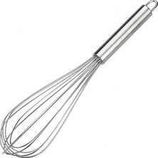 Sarıncı Paslanmaz Çelik Metal Çırpıcı Mutfak El Çırpıcısı Yumurta Krema ve Hamur Karıştırma Aparatı