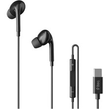 Ttec-Pop 3 Usb-C Stereo Mikrofonlu Kulakiçi Kablolu Kulaklık (Siyah)