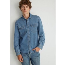 Mavi Ted Indigo Mavisi Jean Gömlek 0210909-87933