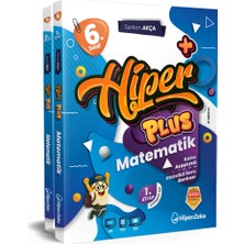 HiperZeka 2027 6. Sınıf Hiper Plus Matematik Konu Anlatımlı & Etkinlikli Soru Bankası | Serkan Akça