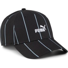 Puma Unisex Siyah Puma Ess + Squad Aop Bb Cap Puma Black-Puma W Siyah Unisex Şapka