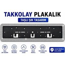 Viteksa Plakalık Takkolay Taşlı Gümüş 1 Adet
