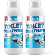 AKBA Mavi Su (Toilet Treatment) 2'li Avantaj Paket 1L+1L