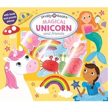Priddy Books Pri-Let's Pretend Magical Unicorn Ciltli Kitap Fiona Watt Normal Boy 10 Sayfa Eğlenceli Oyun Seti