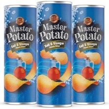 Master Potato Tuz ve Sirke Soslu Cips 160 gr 3 Adet