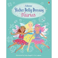 Usborne Sticker Dolly Dressing: Fairies - Leonie Pratt Ciltsiz Normal Boyut 34 Sayfa