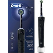 Oral-B Vitality Pro D103 Cross Action Şarjlı Elektrikli Diş Fırçası Temizlik Teknolojisi ve Hassas Temizlik Özellikli