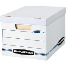 Bankers Box Stor/evrak Kutuları, Standart Düzenleme, Kaldırma Kapağı, Mektup/legal, 30 Adet (0071304