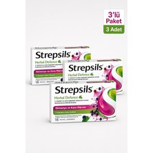 Strepsils Herbal Defence Karamürver & Ekinezya 16 Pastil 3 Adet